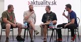 Diskusia na 20. Cinematiku s tvorcami filmov Veľký vlastenecký výlet a Raději zešílet v divočine